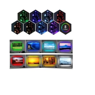 Foto 2 | Foto 2 | Tira De Luces Led 5050 Rgb Bluetooth Usb De 5 M Con Control De Aplicaciones - Venta Internacional.
