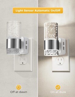 Foto 3 | Foto 3 | Luz Nocturna L Lohas Led Plug-in Con Sensor Automático De 5000 K Paquete De 2 - Venta Internacional.