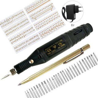 Foto 1 | Foto 1 | Kit De Herramientas Eléctricas Para Grabado De Uñas Amoladora 40 Piezas - Venta Internacional.