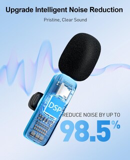 Foto 2 | Foto 2 | Mini Micrófono Meneresas 3 En 1 Inalámbrico Lavalier Para Iphone - Venta Internacional.