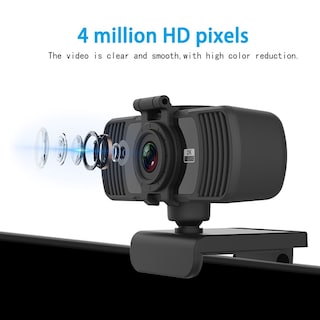 Foto 3 | Foto 3 | Cámara Web Wsdcam C5 2k Full Hd Con Rotación De 360° Con Micrófono - Venta Internacional.