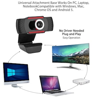 Foto 4 | Foto 4 | Cámara Web 720p Usb Con Micrófono Para Computadora Windows Y Android - Venta Internacional.