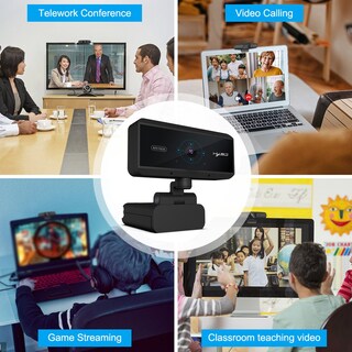 Foto 5 | Foto 5 | Cámara Web 1080p Business Con Micrófono Y Enfoque Automático De 5 Mp - Venta Internacional.