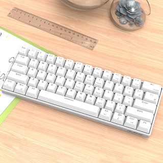Foto 4 | Foto 4 | Teclado Mecánico Bluetooth Ajazz I610t Con Interruptor Blanc - Venta Internacional.