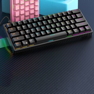 Foto 4 | Foto 4 | Teclado Cableado G101 De 61 Teclas Con Rgb Luminoso Verde Para Pc - Venta Internacional.