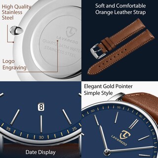 Foto 4 | Foto 4 | Reloj Ben Nevis  Moderno Y Minimalista  De Piel Analógica Simple - Venta Internacional.