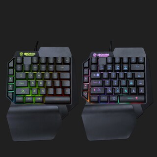Foto 3 | Foto 3 | Membrana De Teclado Para Juegos Con Una Sola Mano  Mano Izquierda - Venta Internacional.
