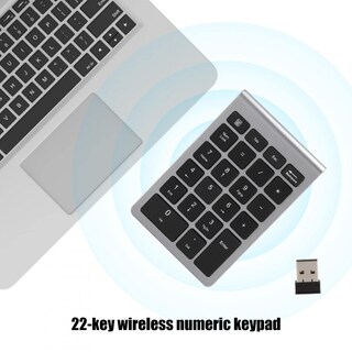 Foto 3 | Foto 3 | Teclado Numérico Zunate Rf304 22 Teclas Usb Inalámbrico Android/windows/os - Venta Internacional.
