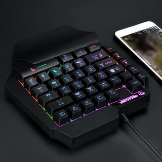 Foto 2 | Foto 2 | Teclado Mecánico Portátil Portátil De 35 Teclas Con Respaldo Rgb - Venta Internacional.