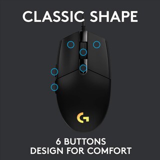 Foto 4 | Foto 4 | Ratón Para Juegos Logitech G G102 2.ª Generación Light Sync 8000 Dpi - Venta Internacional.