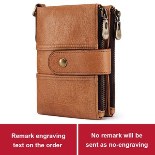 Foto 1 | Foto 1 | Cartera Kavi's De Piel Auténtica Rfid Con Grabado Gratuito Para M - Venta Internacional.