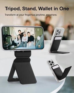 Foto 2 | Foto 2 | Cartera Con Trípode Para Teléfono Moft Magsafe Wallet Compatible Con Nfc - Venta Internacional.