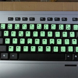 Foto 6 | Foto 6 | Pegatinas De Teclado N+b Luminosas (árabe Ruso Inglés Etc.) - Venta Internacional.