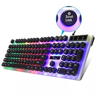 Foto 3 | Foto 3 | Teclado Con Ratón Retroiluminado Tecla Redonda - Venta Internacional.