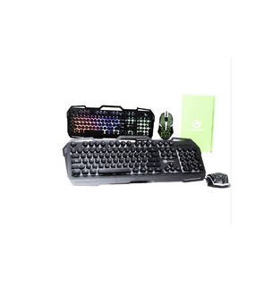 Foto 2 | Foto 2 | Kit De Teclado Y Ratón J-32 Rgb Para Jugadores Con Tecnología De Membrana - Venta Internacional.