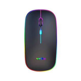 Foto 2 | Foto 2 | Ratón Inalámbrico Weibo Silent Led Bluetooth Usb Recargable - Venta Internacional.