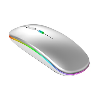 Foto 1 | Foto 1 | Ratón Inalámbrico Recargable Silencioso 2 4 Ghz 3200 Dpi Con Led - Venta Internacional.