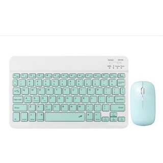 Foto 1 | Foto 1 | Kit De Teclado Y Ratón Inalámbrico Color Menta - Venta Internacional.