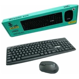 Foto 2 | Foto 2 | Set De Teclado Y Ratón Inalámbricos Color Negro Alcance De 10 M - Venta Internacional.