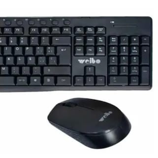 Foto 3 | Foto 3 | Set De Teclado Y Ratón Inalámbricos Color Negro Alcance De 10 M - Venta Internacional.