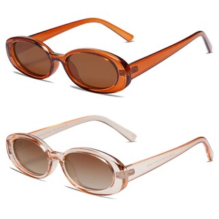 Foto 1 | Foto 1 | Gafas De Sol Vanlinker 90s Retro Ovaladas Polarizadas Y2k Vl9580 - Venta Internacional.
