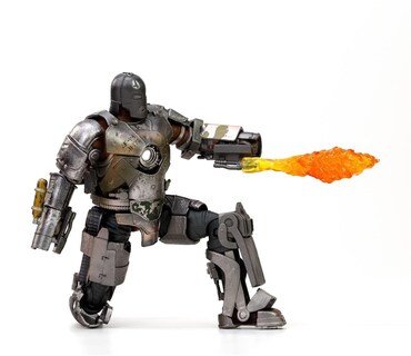 Foto 4 | Foto 4 | Figura De Acción Ovonni Ironman Mk1 De 7 Pulgadas Con Accesorios - Venta Internacional.