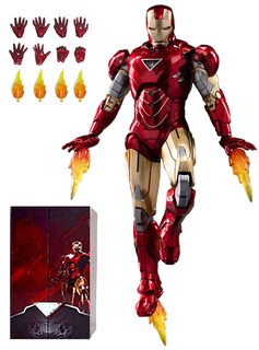 Foto 1 | Foto 1 | Figura De Acción Ovonni Ironman Mk6 De 7 Pulgadas Con Accesorios - Venta Internacional.