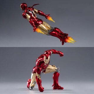Foto 5 | Foto 5 | Figura De Acción Ovonni Ironman Mk6 De 7 Pulgadas Con Accesorios - Venta Internacional.