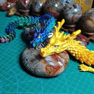 Foto 2 | Foto 2 | Fidget Toy Whattiho Con Diseño De Dragón Articulado 45 Cm Impreso En 3d - Venta Internacional.