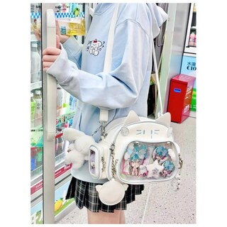 Foto 5 | Foto 5 | Mochila Vobomo Cute Cat Ita Con Pantalla De Alfileres Para Niñas - Venta Internacional.