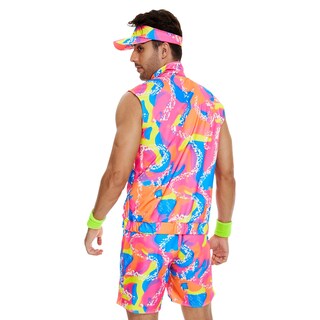 Foto 2 | Foto 2 | Disfraz Kdfjieelf De Entrenamiento De Los 80 Para Hombre Cosplay De Halloween Talla Xl - Venta Internacional.