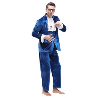 Foto 6 | Foto 6 | Disfraz Atbea Blue 60s Swinge Para Hombre Película De Los 60 Para Adultos - Venta Internacional.