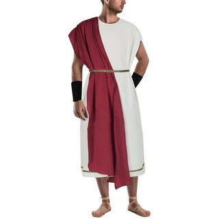 Foto 1 | Foto 1 | Set De Disfraz Nekifui Para Hombre Toga Dios Griego Fiesta Romana 3xl - Venta Internacional.