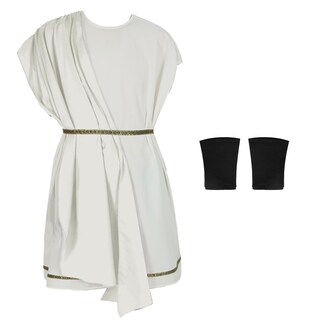 Foto 5 | Foto 5 | Set De Disfraces Nekifui Para Hombre Toga Dios Griego Fiesta Romana (s) - Venta Internacional.