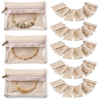 Foto 1 | Foto 1 | Bolsas Para Joyas Vlando Travel De Terciopelo Transparente Bolsillos Con Cierre 33 Unidades - Venta Internacional.