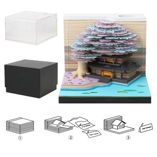 Foto 6 | Foto 6 | Calendario De Escritorio 2025 Con Luces Led Tallado En Papel 3d Rosa Castillo - Venta Internacional.