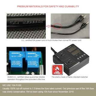 Foto 5 | Foto 5 | Controlador De Temperatura Bayite Btc211 1650w 15a 110v-240v - Venta Internacional.