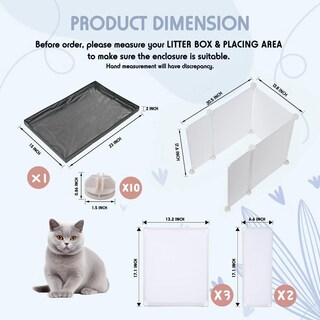 Foto 2 | Foto 2 | Soporte Para Orinar Para Cachorros Con Caja De Arena Meexpaws - Venta Internacional.