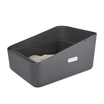 La Caja De Arena Sfozstra Abierta Evita Fugas De Arena Para Gatos Pequeños - Venta Internacional.