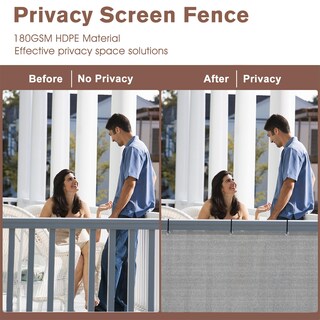 Foto 3 | Foto 3 | Valla De Privacidad Sunny Guard Marrón-gris 90x300 Cm - Venta Internacional.