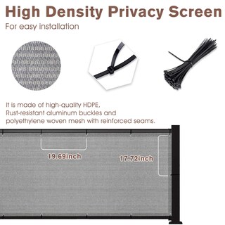 Foto 4 | Foto 4 | Valla De Privacidad Sunny Guard Marrón-gris 90x300 Cm - Venta Internacional.