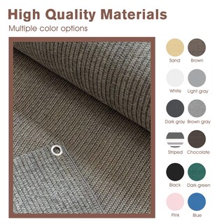Foto 5 | Foto 5 | Valla De Privacidad Sunny Guard Marrón-gris 90x300 Cm - Venta Internacional.