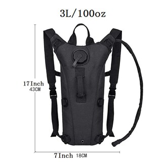 Foto 2 | Foto 2 | Mochila De Hidratación Atbp Tactical De 3 Litros Con Bolsa De Agua De 3 Litros - Venta Internacional.