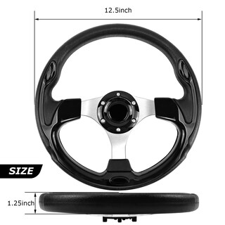 Foto 2 | Foto 2 | Volante Para Carrito De Golf Qymopay Skid Universal Para Carrito De Golf - Venta Internacional.