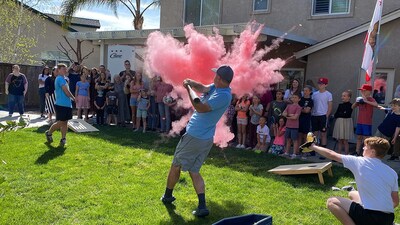 Foto 3 | Foto 3 | Tienda Gender Reveal Baseball Up Con Polvo Rosa Y Azul - Venta Internacional.