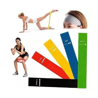 Foto 2 | Foto 2 | Juego De Bandas De Resistencia Con Banda Elástica Para Ejercicios Con Bolsa De Almacenamiento - Venta Internacional.