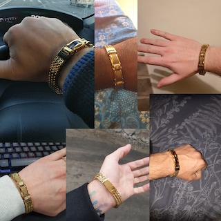 Foto 3 | Foto 3 | Pulsera Trustylan #21cm De Acero Inoxidable Con Circonitas Cúbicas - Venta Internacional.