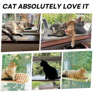 Foto 3 | Foto 3 | Percha Para Gatos Mewoofun Hamaca Con Ventana Para Gatos Color Beige Tamaño Mediano - Venta Internacional.