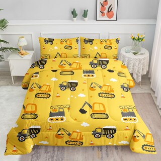 Foto 1 | Foto 1 | Set De Edredón Smell Sunshine Engineering Vehicle Kids Queen - Venta Internacional.