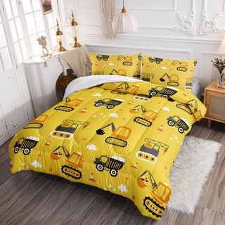 Foto 3 | Foto 3 | Set De Edredón Smell Sunshine Engineering Vehicle Kids Queen - Venta Internacional.
